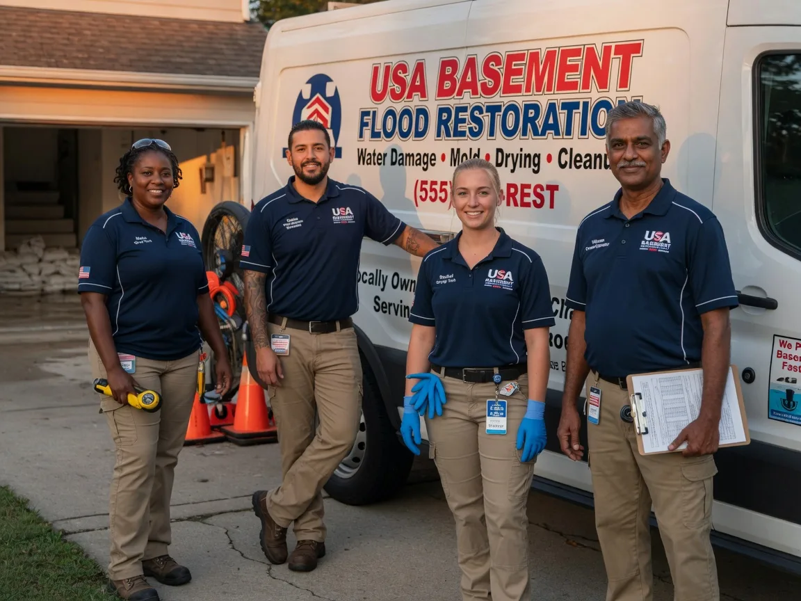 Basement Flood Cleanup company in Mentcle, PA